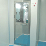 Construction material platform - Air Shower