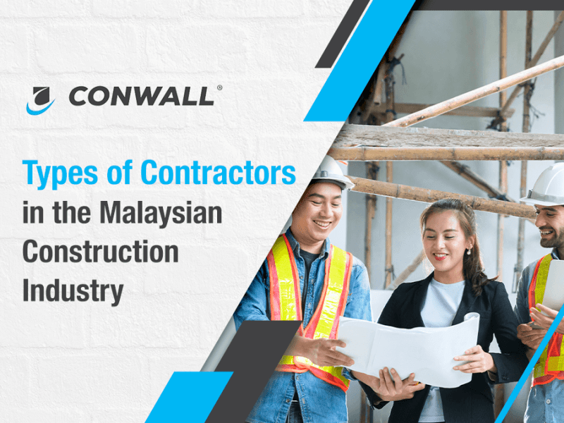 Types of contractors in the Malaysian construction industry.